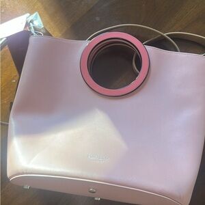 Kate Spade Blush Pink Tote with Circular Handle
